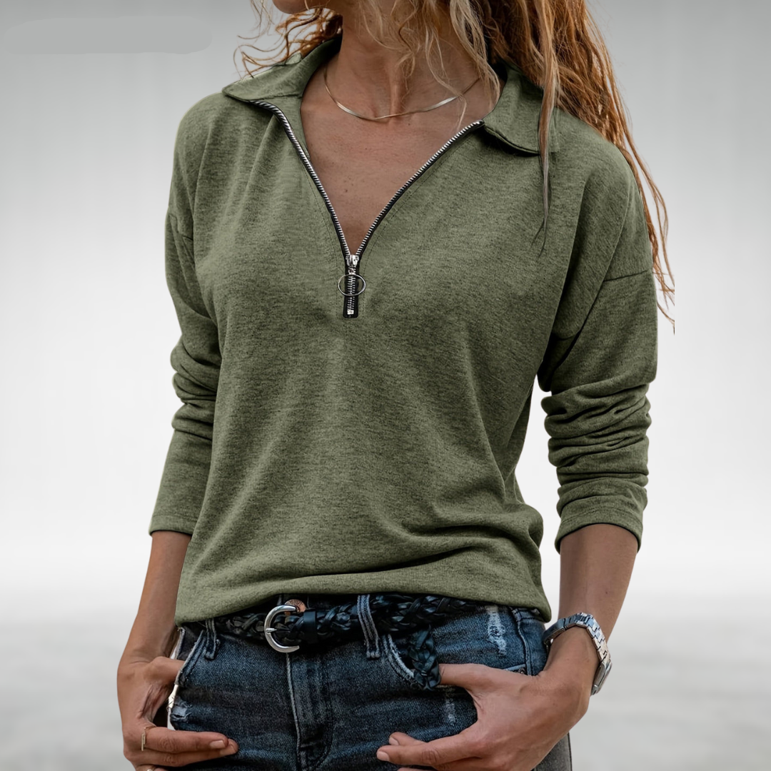 Nadine | Half-Zip Sweater