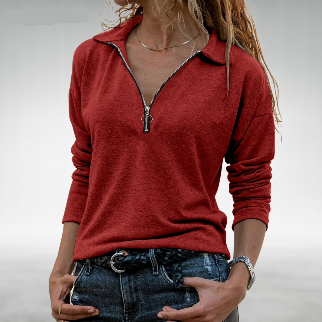 Nadine | Half-Zip Sweater