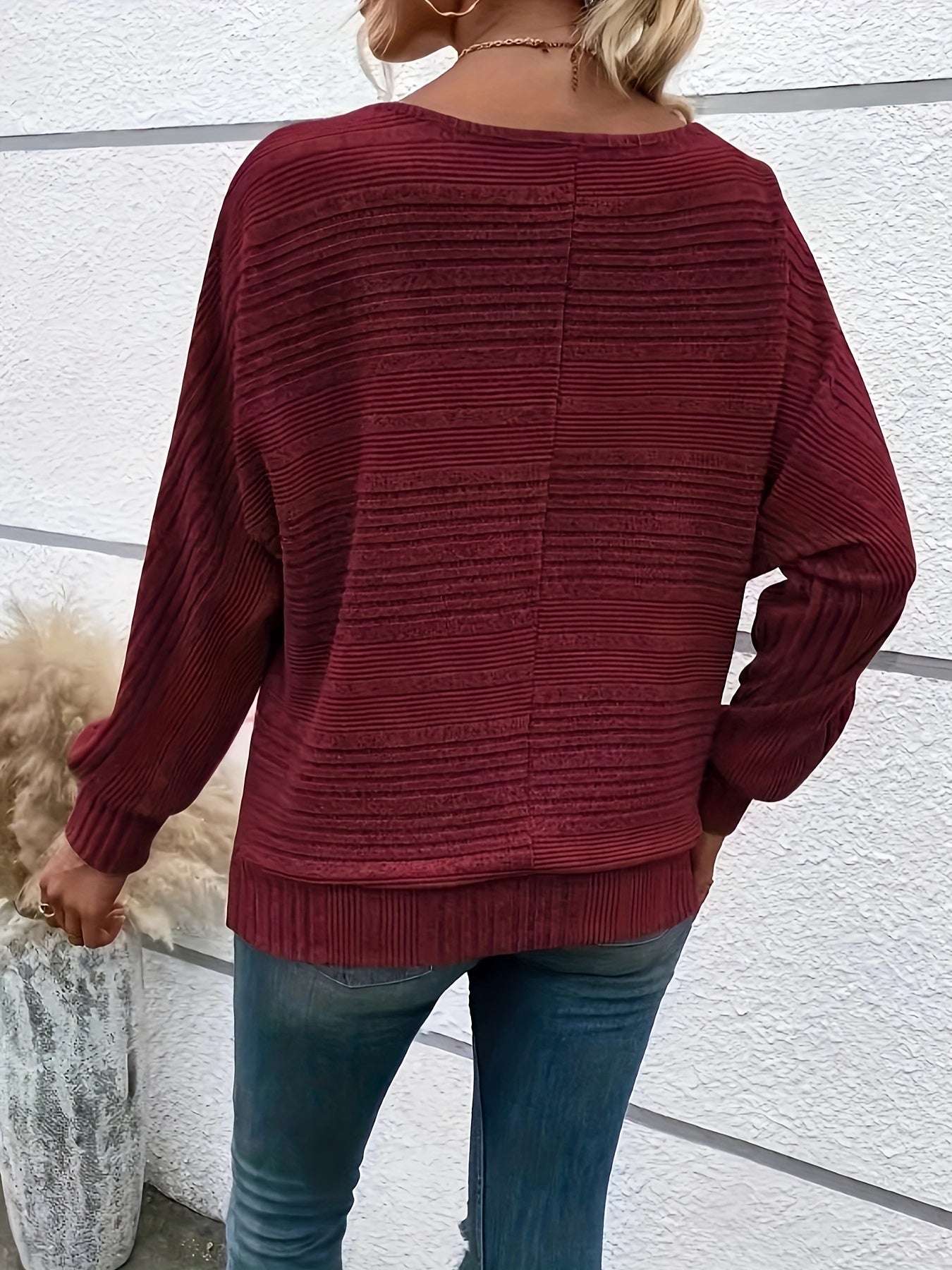 Aria | Batwing Sleeve Sweater