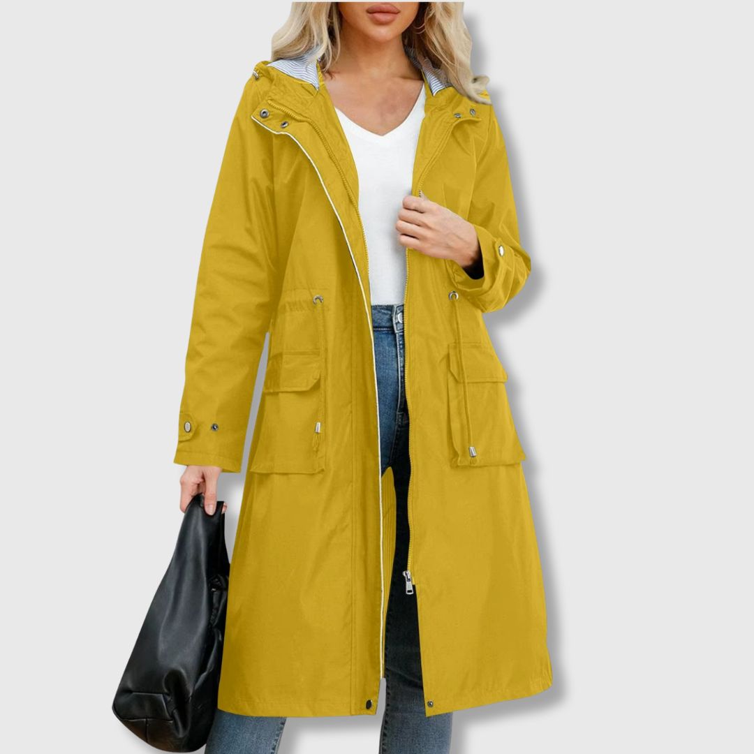 Venetia | Chic Hooded Trench Coat