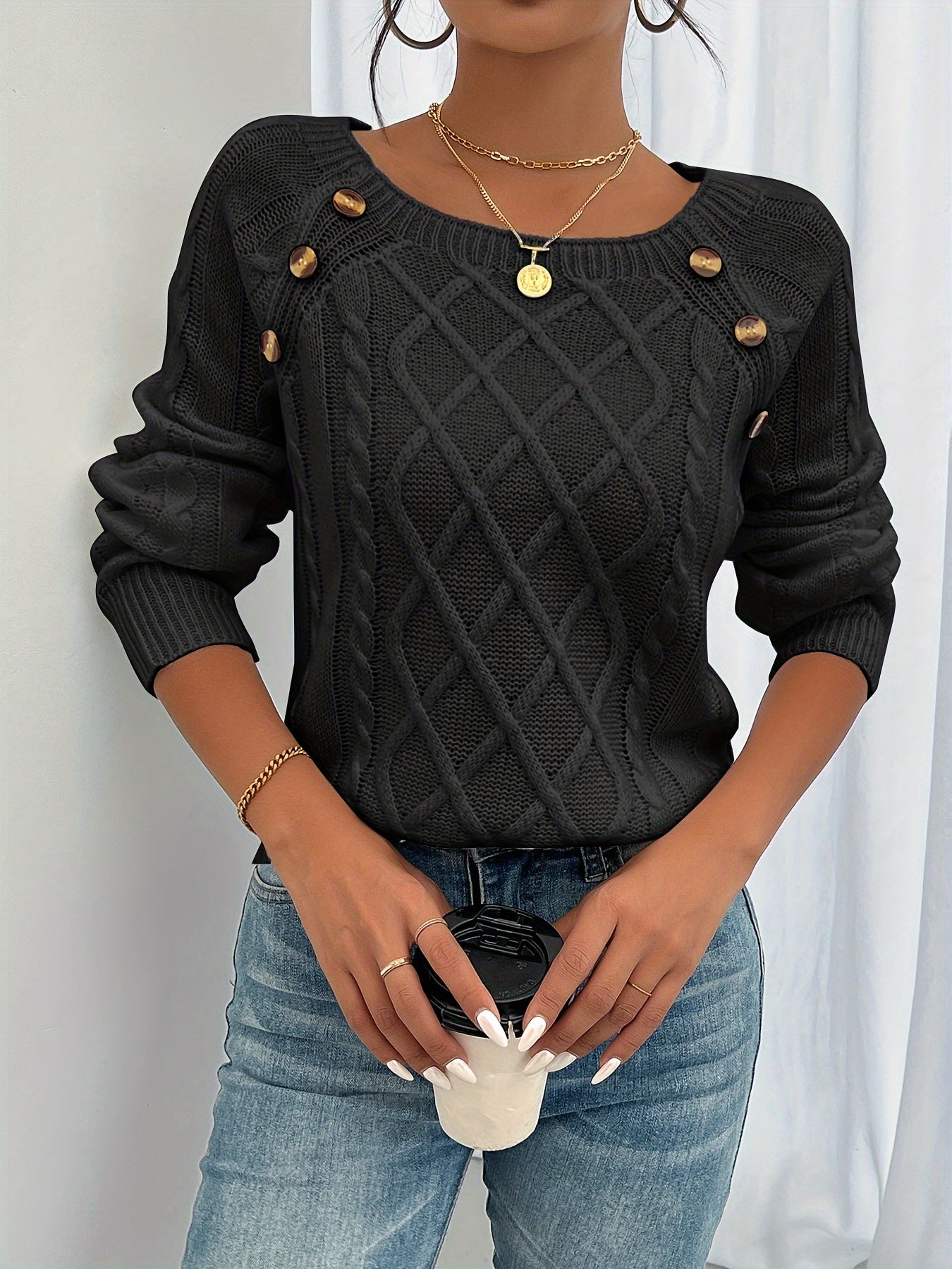 Scarlet | Knit Elegance Top