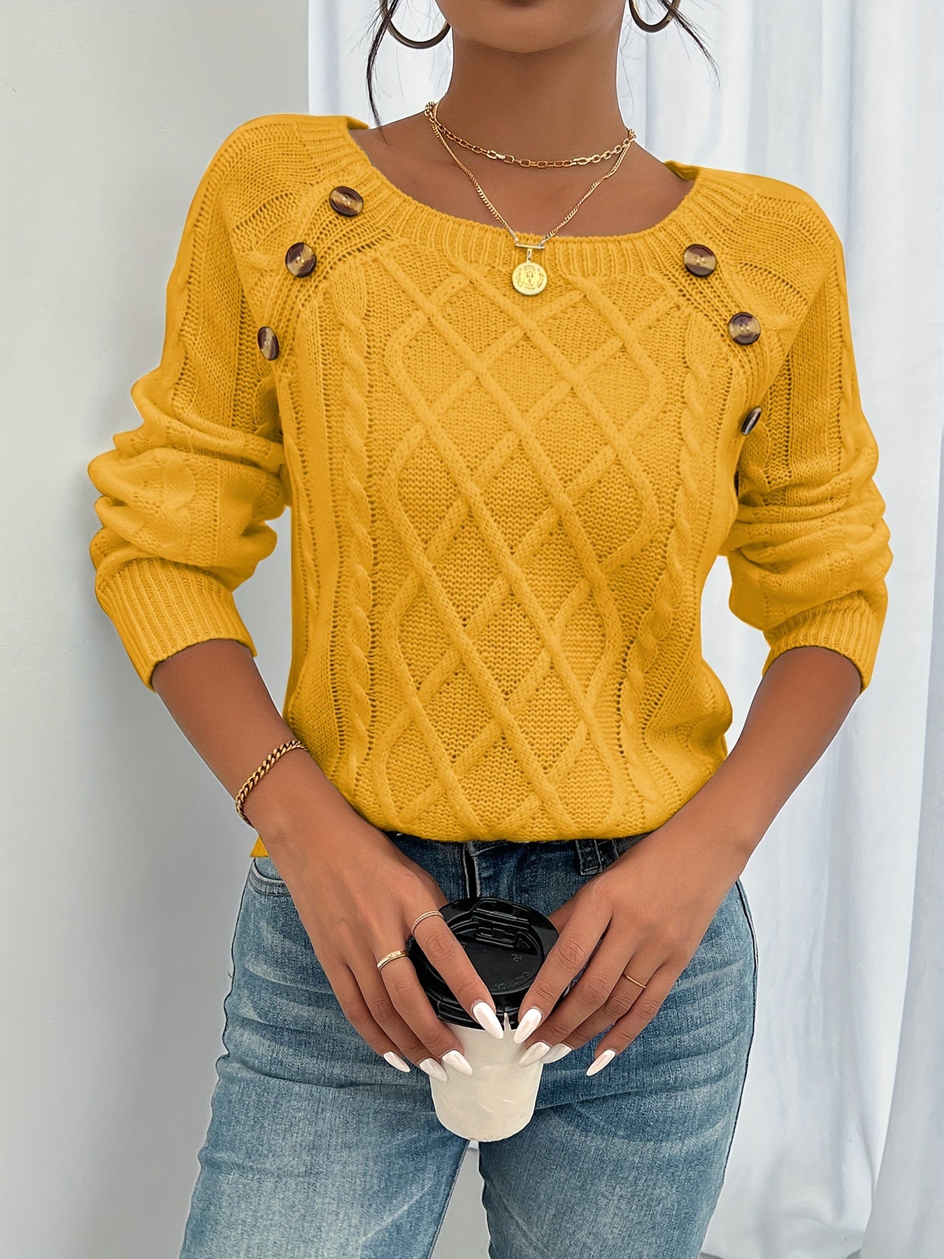 Scarlet | Knit Elegance Top