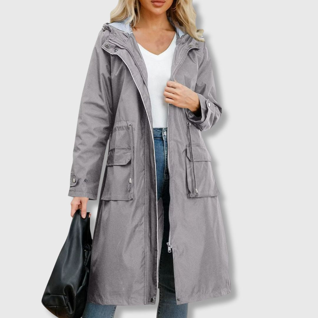 Venetia | Chic Hooded Trench Coat