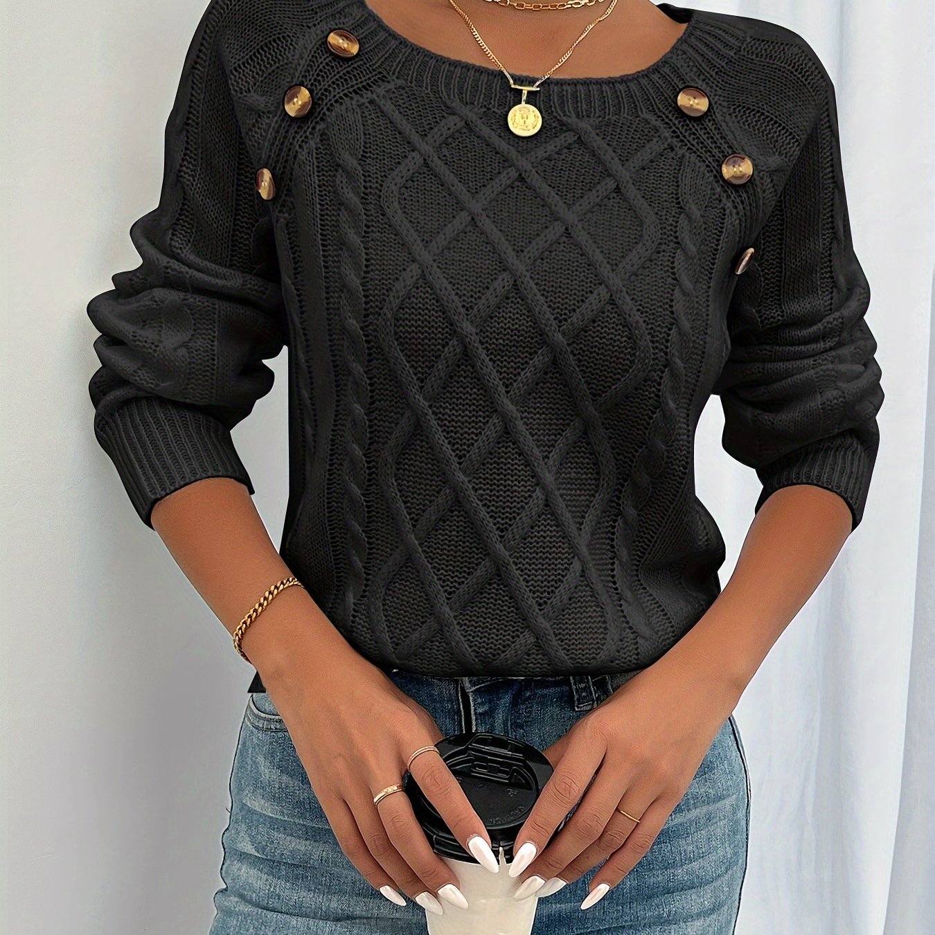 Scarlet | Knit Elegance Top