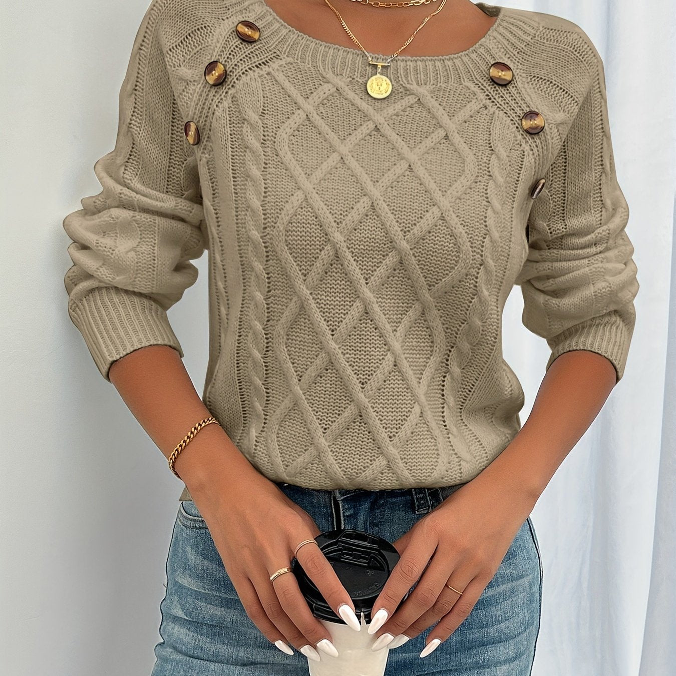 Scarlet | Knit Elegance Top