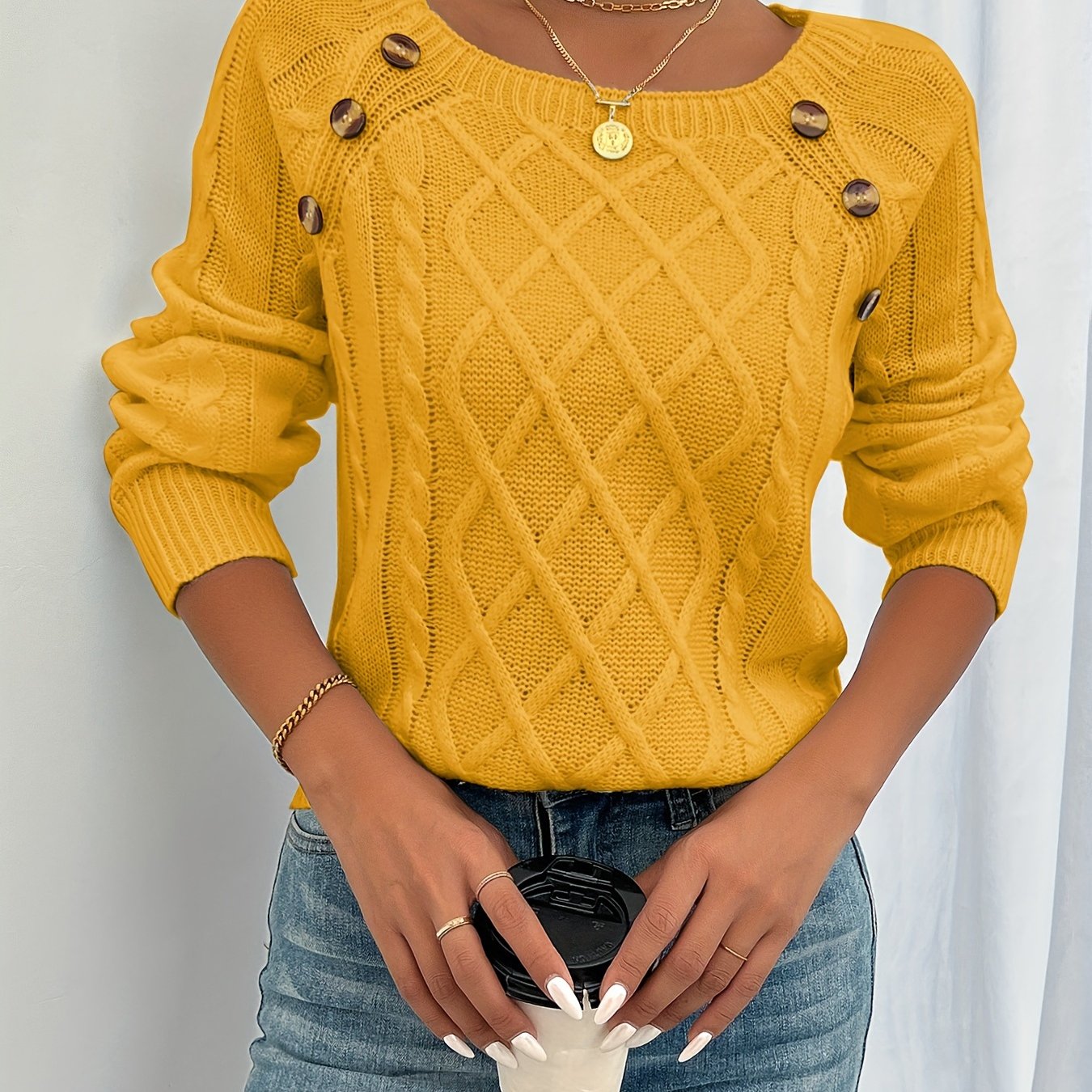 Scarlet | Knit Elegance Top