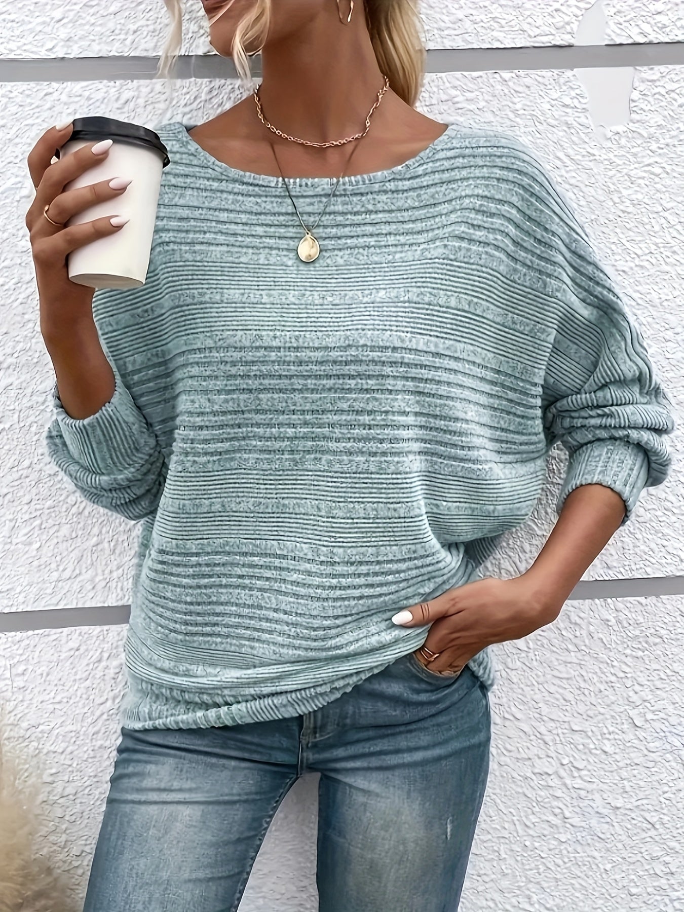 Aria | Batwing Sleeve Sweater