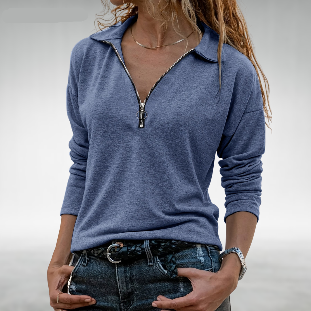 Nadine | Half-Zip Sweater