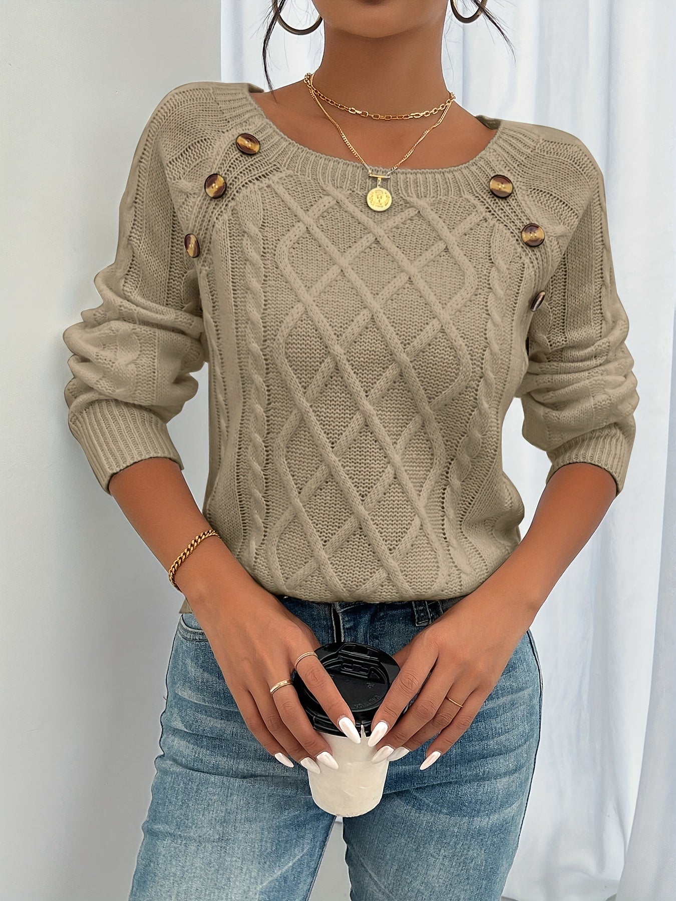 Scarlet | Knit Elegance Top